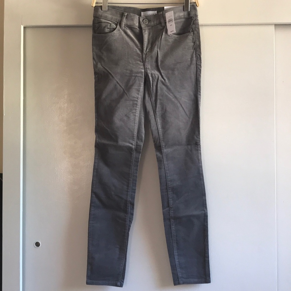 Gray Skinny Pants